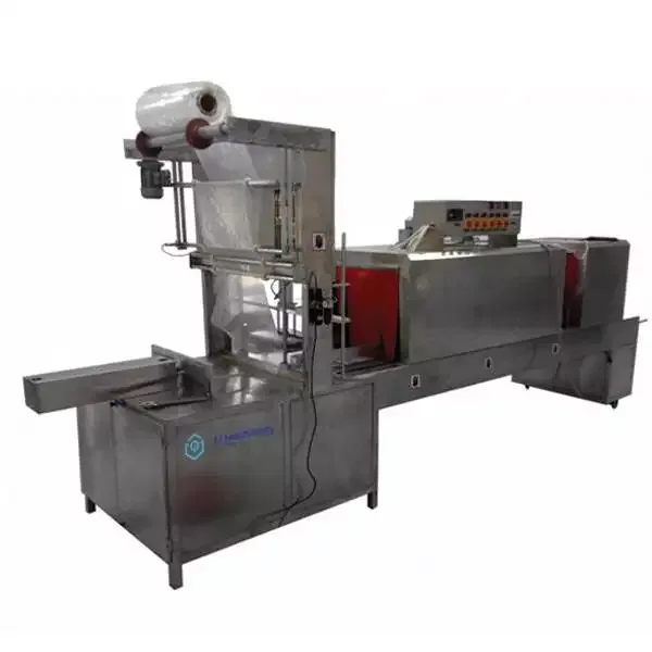 Semi Automatic Bottle Shrink Wrapping Machine